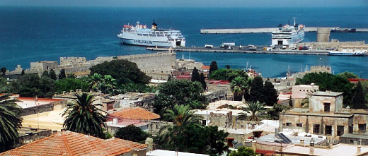 Hafen Rhodos Stadt