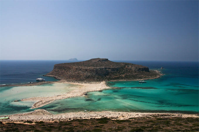 Am Strand von Balos