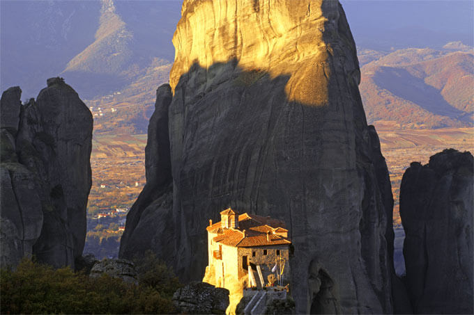 Meteora mit Kloster Agios Nikolaos Anapavsas