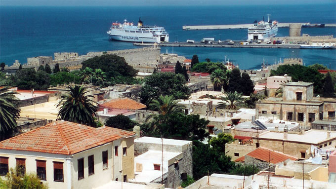 Hafen Rhodos Stadt