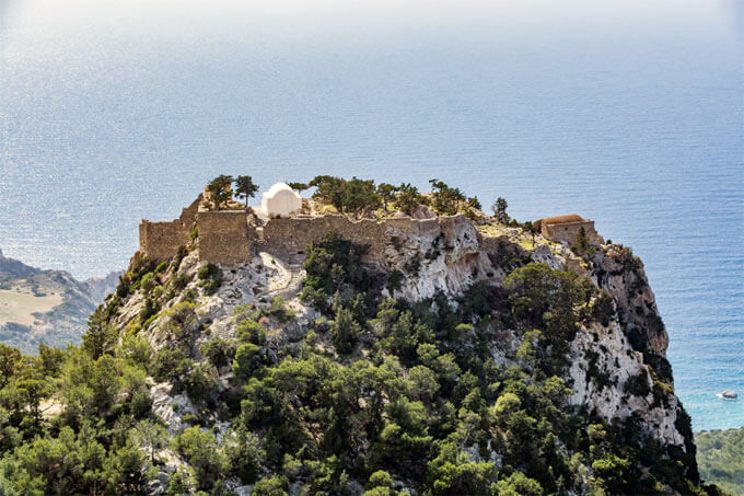 Festung von Monolithos auf Rhodos