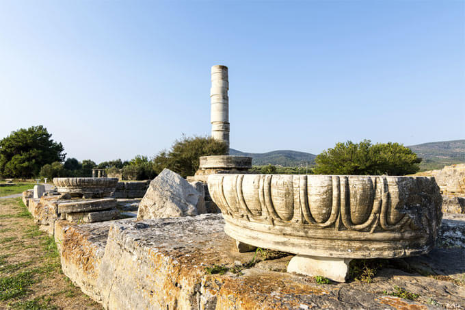Heraion Tempel auf Samos
