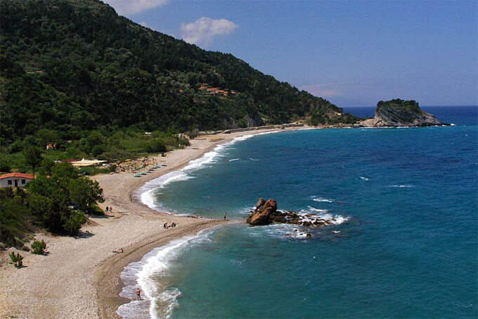 Strand auf Samos
